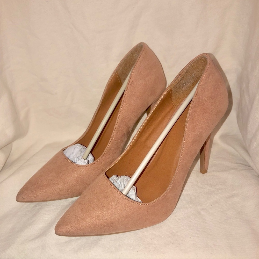 Charlotte Russe Nude Pink Heels